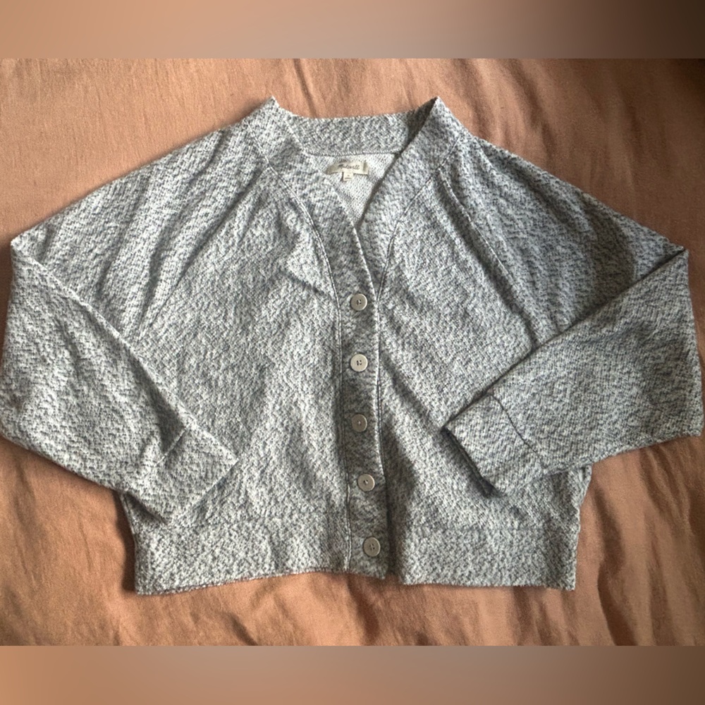 Madewell button up sweater